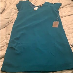 Shift dress- forever 21 teal/emerald color